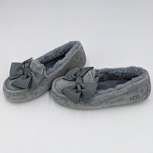 UGG Clara Glam Bow Slippers